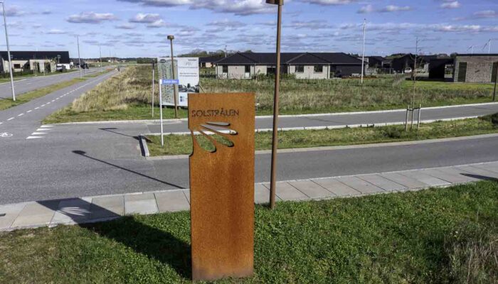 Solstrålen byggegrunde - udstykning i Aabybro